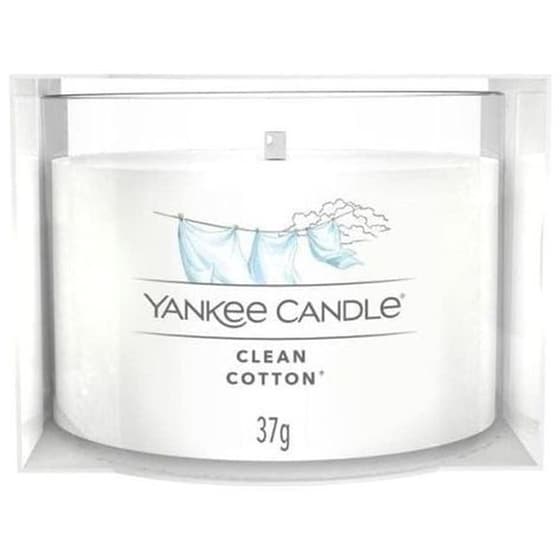 Κερί Yankee Candle Votive Clean Cotton image 1