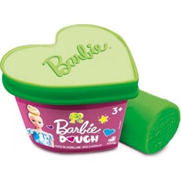 Πλαστοζυμαράκια Lisciani Barbie Glitter Dough Heart 1 Βαζάκι - Τυχαία Επιλογή