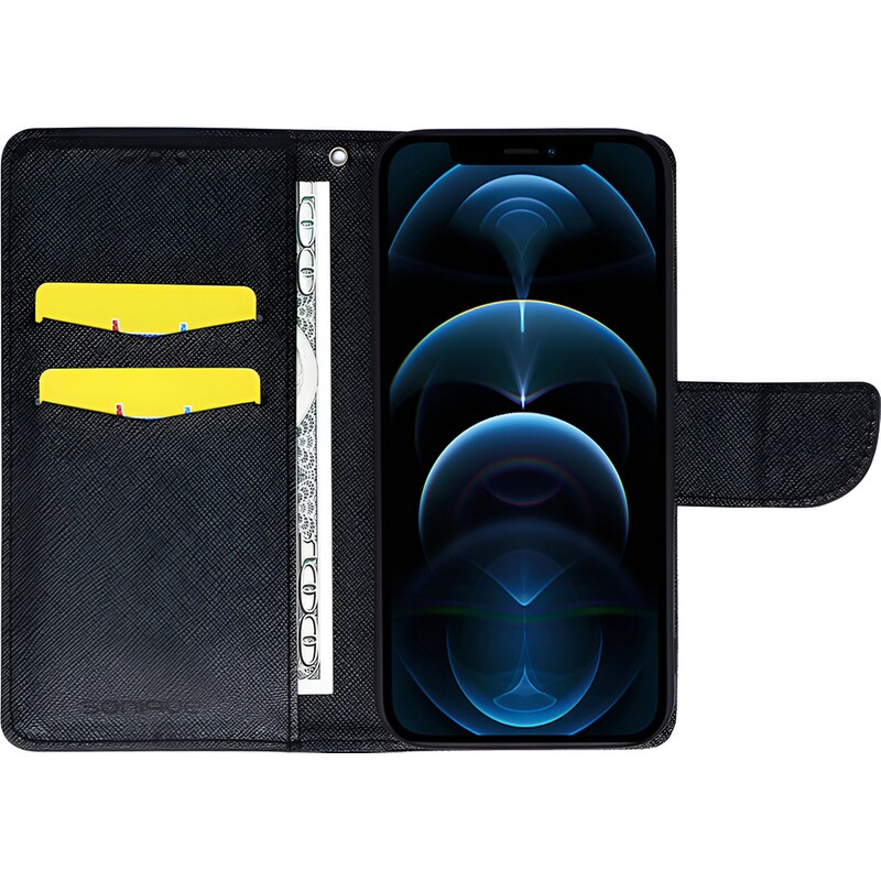 Θήκη Samsung Galaxy A34 - Sonique Trend Book - Μαύρο