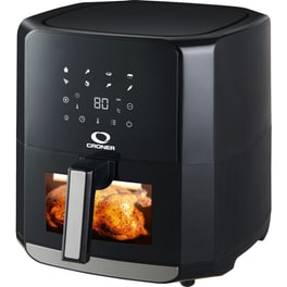 CRONER 440002 με Αποσπώμενο Κάδο 1700 W 6 L Μαύρο Φριτέζα Αέρος