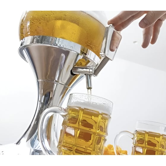 Διανεμητής Μπύρας RUHHY 22799 3.5 L Ασημί image 3