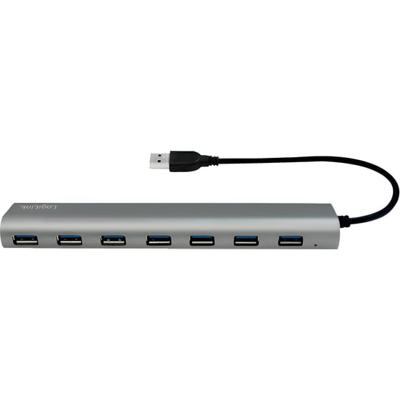 LogiLink UA0308 USB Hub 7-Port USB 3.0 συμβατό με USB-A image 1