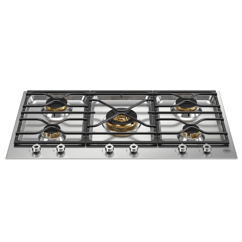 BERTAZZONI BERTAZZONI PM36500X(GN) 89 cm Inox Εστία Φυσικού Αερίου
