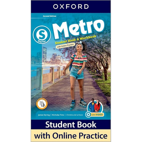 Metro: Starter Level: Student Book and Workbook (Junior) image 0