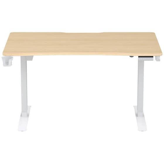 Γραφείο Gaming Anda Seat Xtreme με Αυξομειούμενο - Wood & White image 2