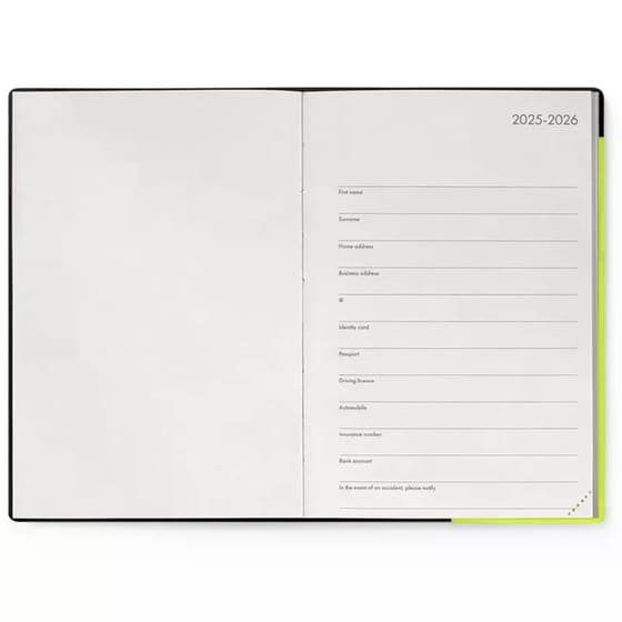 Ημερολόγιο Εβδομαδιαίο Legami 2026 12Μ Medium Chartreuse image 1