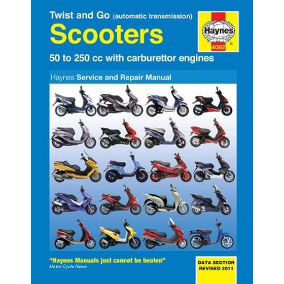 Twist And Go (Automatic Transmission) Scooters Service And Repair Manual image 0