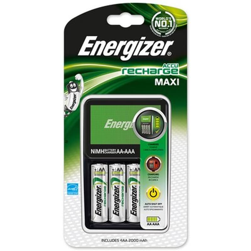 ENERGIZER 637019 MAXI CHARGER 4AAX2000 MAH