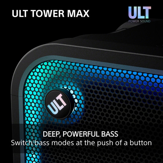 Party Speaker Sony ULT Tower Max 2150W - Black image 4