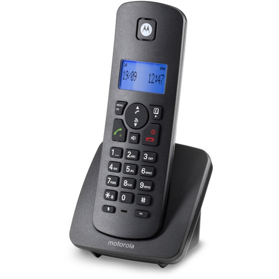 Ασύρματο Τηλέφωνο Motorola C4201 Duo - Μαύρο image 5