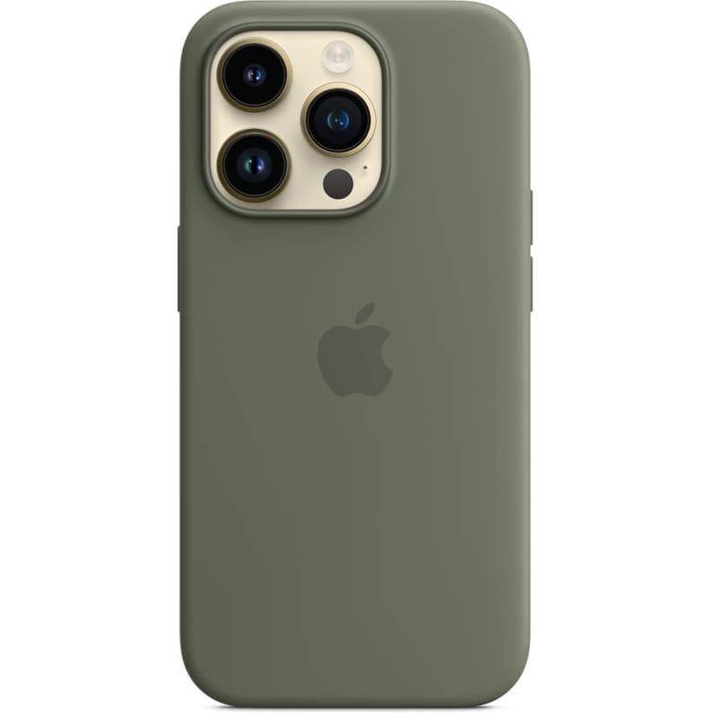 Θήκη Apple iPhone 14 Pro - Apple Silicone Case with MagSafe - Olive