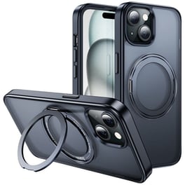 Θήκη Apple iPhone 15 - HOCO Stand Magnetic Case AS1 με MagSafe - Μαύρο