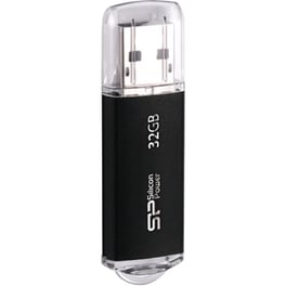 Usb Flash 32gb Silicon Power Ultima Type-a 2.0 Black