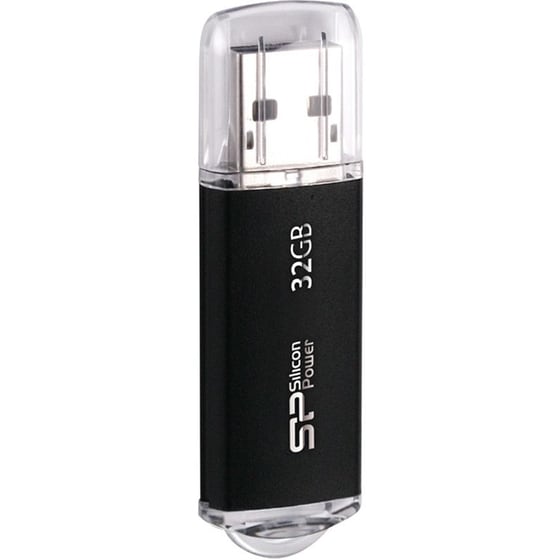 Usb Flash 32gb Silicon Power Ultima Type-a 2.0 Black image 0