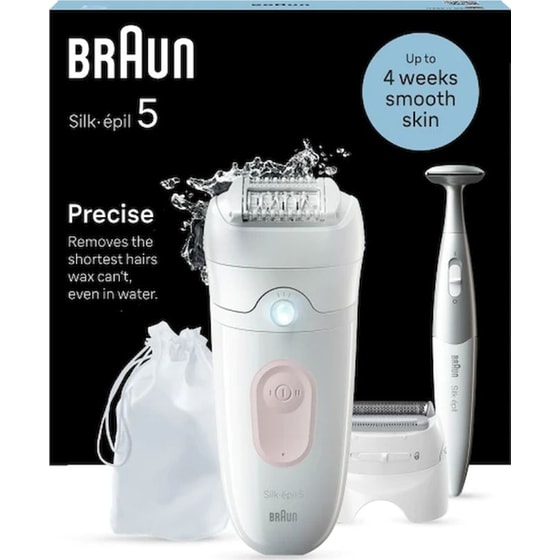 Αποτριχωτική Μηχανή BRAUN Silk-épil 5 5-230 για Υγρή & Στεγνή Χρήση image 1
