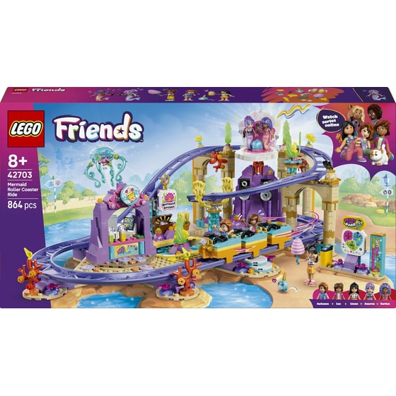 LEGO® Friends Ρόλερ Κόστερ με Γοργόνες (42703) image 0
