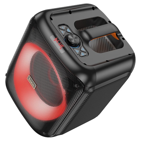 Party Speaker Hoco HA1 Graceful 30W με Ενσύρματο Μικρόφωνο - Μαύρο image 3