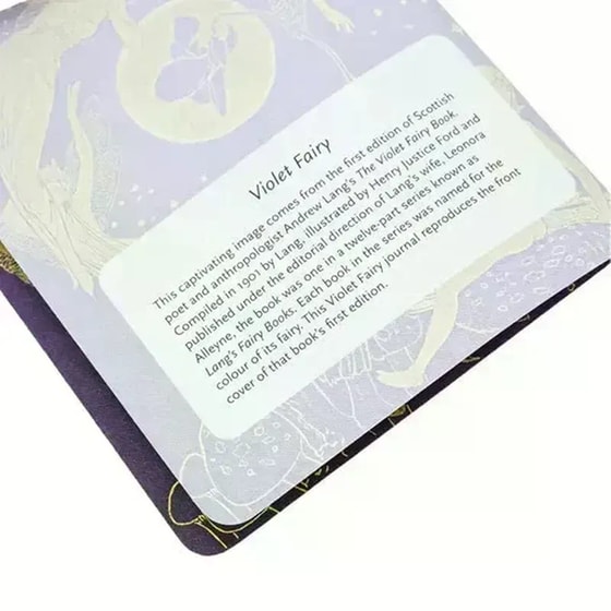 Τετράδιο Paperblanks Ruled A6 Violet Fairy image 3