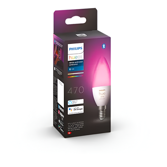 Έξυπνη Λάμπα Philips Hue E14 - RGBW image 3