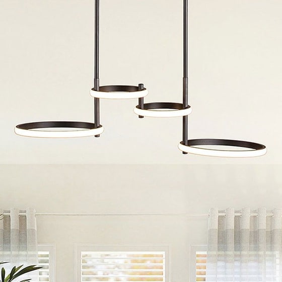 Φωτιστικό Οροφής Led Eurolamp 144-10031 από Αλουμίνιο - Μαύρο image 1