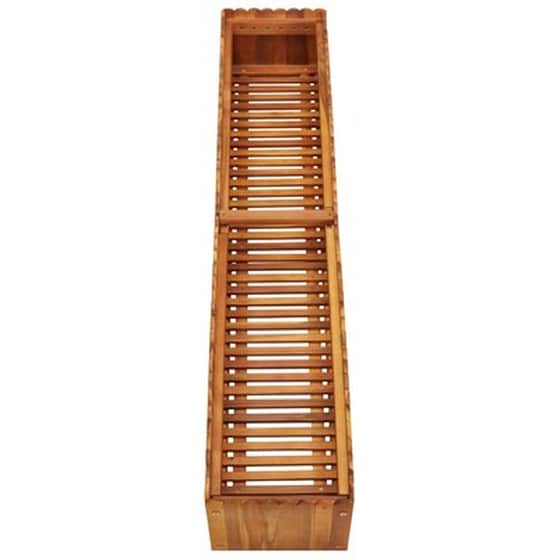 Vidaxl Ζαρντινιέρα Υπερυψωμένη 150 X 30 X 25 Εκ. Μασίφ Ξύλο Ακακίας image 4