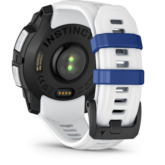 Smartwatch Garmin Instinct 3 Solar Supernova Collection 45mm - Whitestone with Whitestone and Blue Limited Edition image 5
