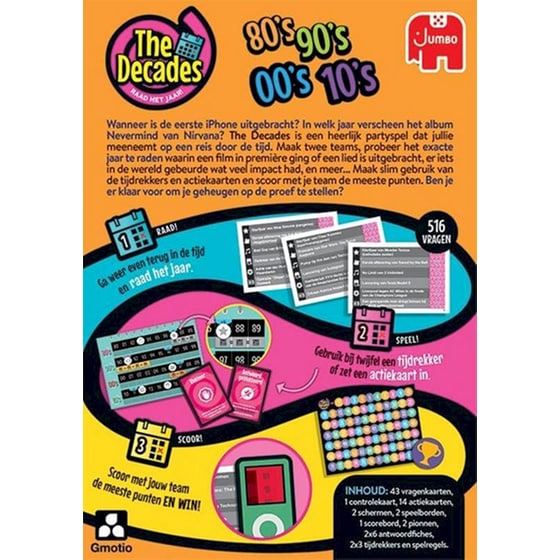Επιτραπέζιο Παιχνίδι Jumbo Spiele The Decades image 7
