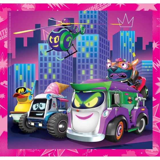 Παιδικό Σετ Παζλ Clementoni Super Color DC Batwheels (3x48 Κομμάτια) image 2