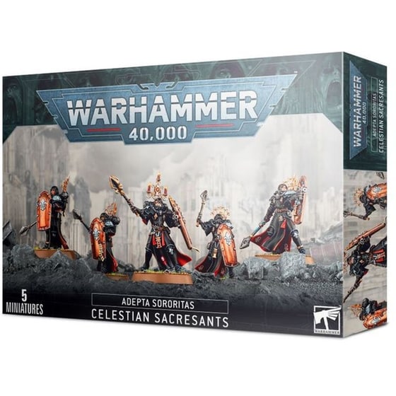 Adepta Sororitas Celestian Sacresants Warhammer 40k GAMES WORKSHOP image 0