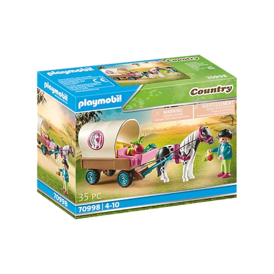 PLAYMOBIL® Country Άμαξα με πόνυ (70998) image 0