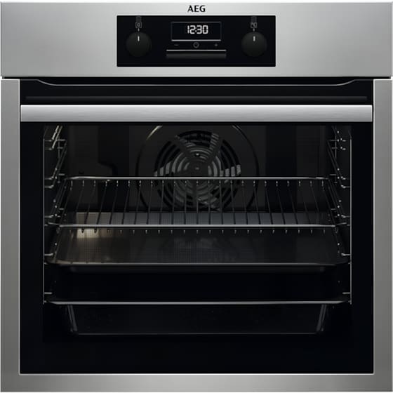 AEG BES33111XM 72 Lt Inox Εντοιχιζόμενος Φούρνος Άνω Πάγκου image 0