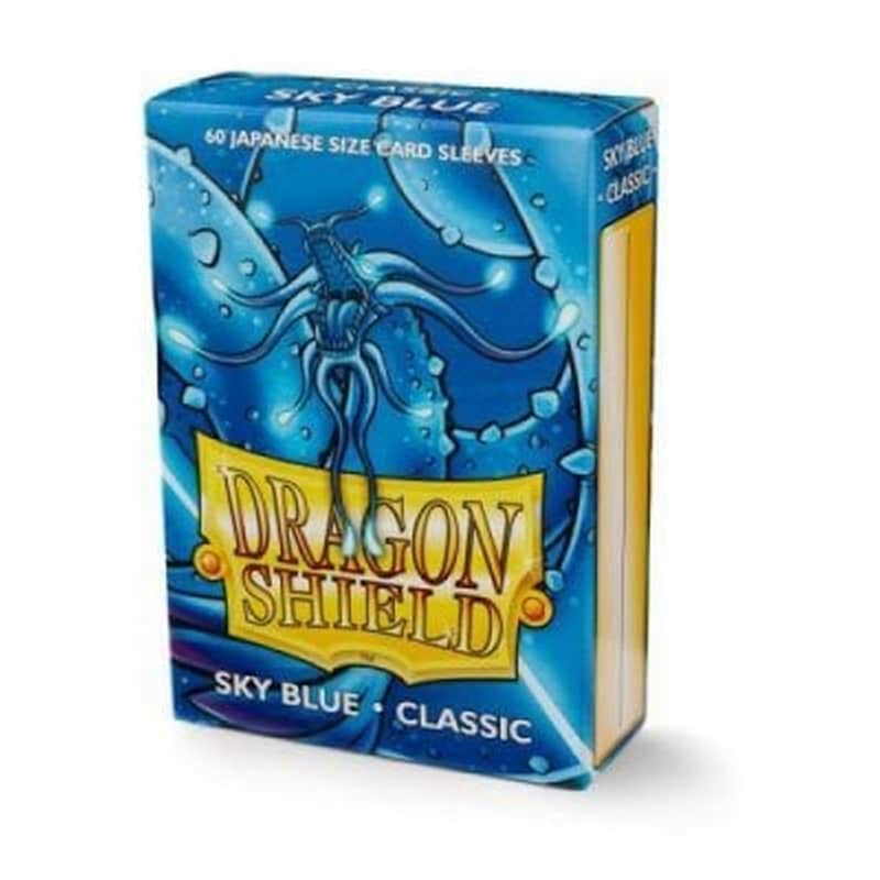 Ygo Dragon Shield Sleeves Japanese Small Size – Sky Blue (box Of 60)