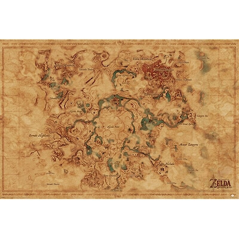 PYRAMID INTERNATIONAL Αφίσα The Legend of Zelda Οριζόντια 91.5 x 61 cm