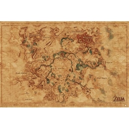 Αφίσα The Legend of Zelda Οριζόντια 91.5 x 61 cm
