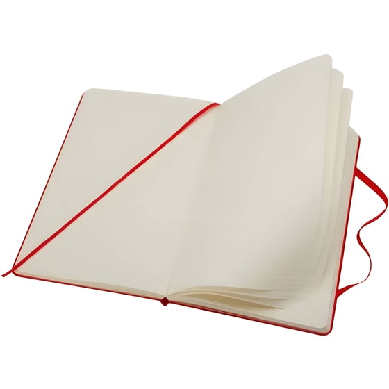 Σημειωματάριο Moleskine Large Καρέ Κόκκινο (1 Τεμάχιο) image 2