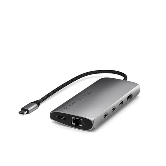 USB-C Hub Satechi Multiport Adapter 8K with Ethernet V3 4*C/HDMI - Space Gray image 7