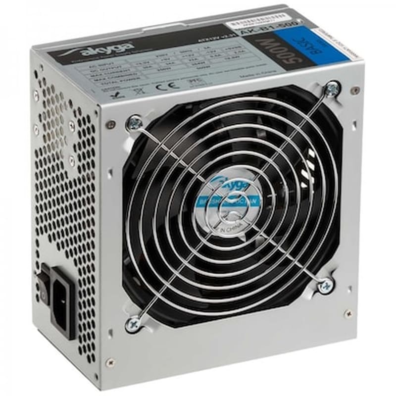 AKYGA Τροφοδοτικό Υπολογιστή Akyga AK-B1-500 500W ATX - Γκρι