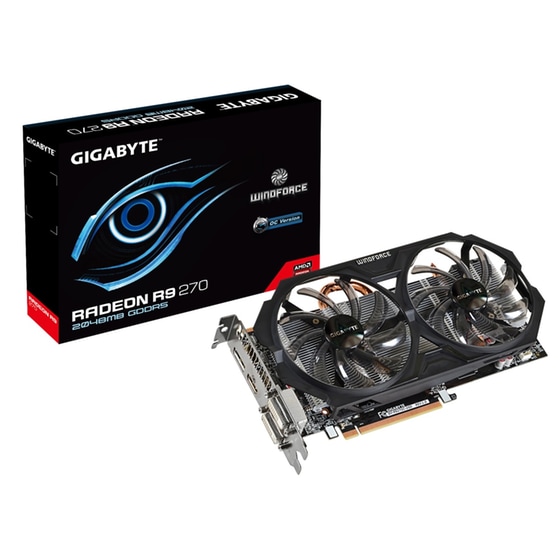 Κάρτα γραφικών Gigabyte Radeon R9 270 2GB (GV-R927OC-2GD) image 0