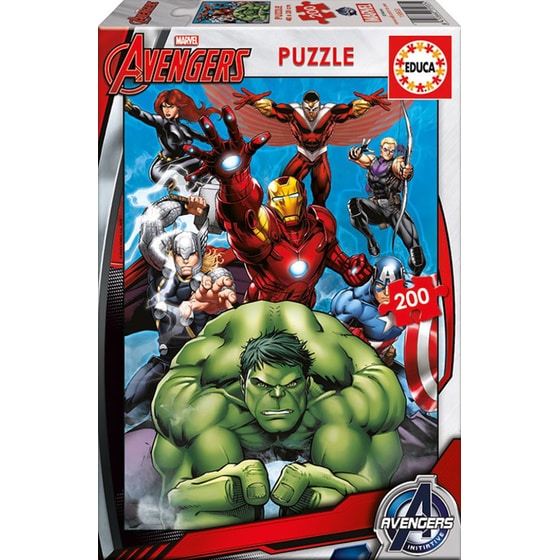 Παιδικό Παζλ Avengers Educa (200 Κομμάτια) image 0