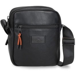 Pepe Jeans Τσαντάκι Ώμου 17x22x7.5cm Σειρά Egham - Μάυρο