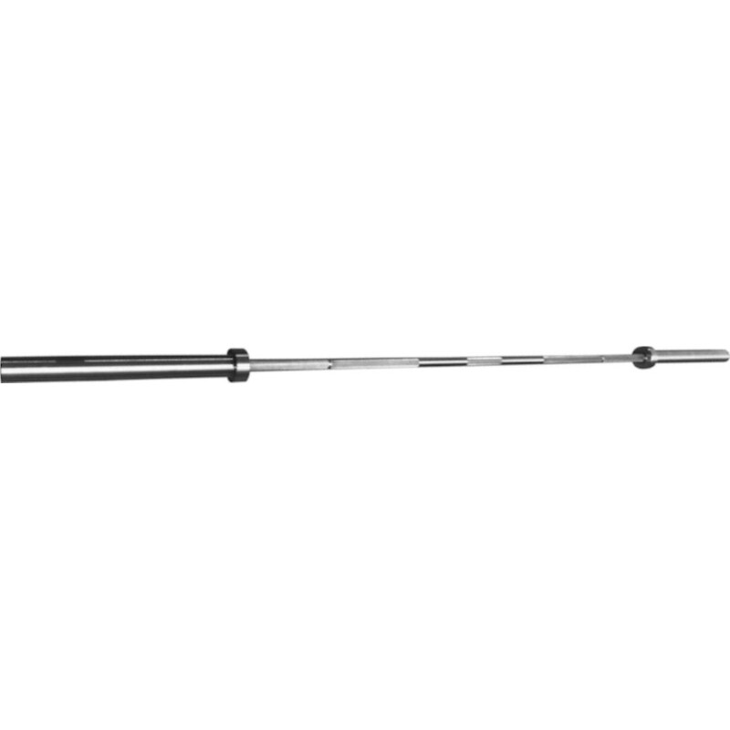Ίσια Μπάρα Amila 80029 Ολυμπιακού Τύπου 50mmx220cm 20kg από Ανοξείδωτο Ατσάλι χωρίς Κολάρα