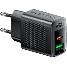 Φορτιστής Πρίζας Acefast A98 USB-C/USB-A 30W - Black