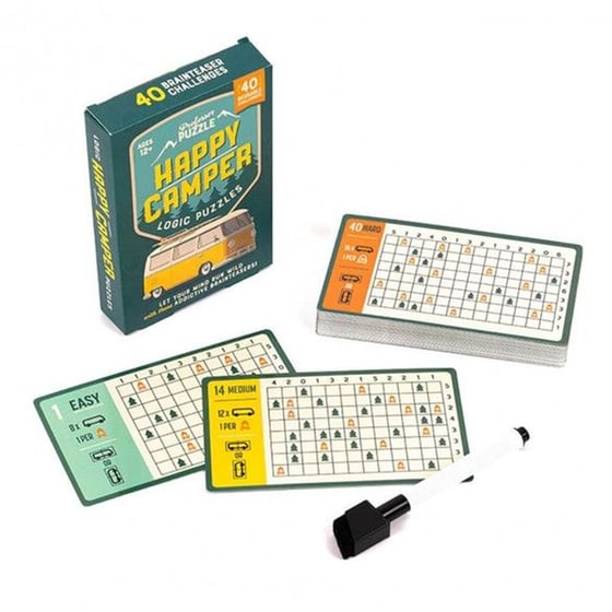 Παιχνίδι Λογικής Proffessor Puzzle Happy Camper image 3