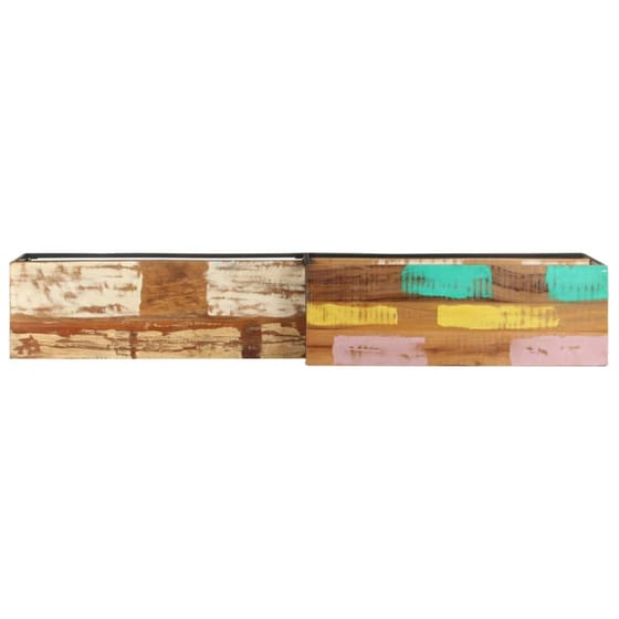 Έπιπλο Τηλεόρασης VidaXLαπό Μασίφ  Ξύλο 180x30x50cm - Καφέ image 7