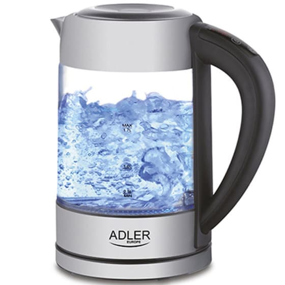 ADLER AD 1247 2200 W 1.7 L Ασημί Βραστήρας image 0