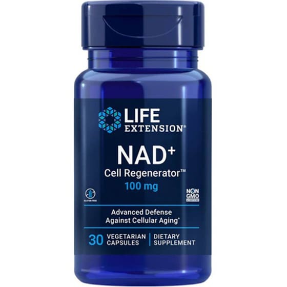 Ειδικό Συμπλήρωμα Διατροφής Life Extension Nad+ Cell Regenerator 100mg - 30 κάψουλες image 0