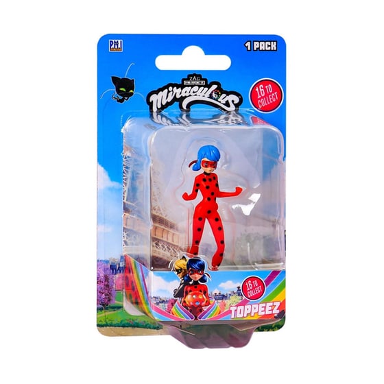 Φιγούρες P.M.I. Miraculous Pencil Toppers - 1 Pack (S1) - Τυχαία Επιλογή image 2