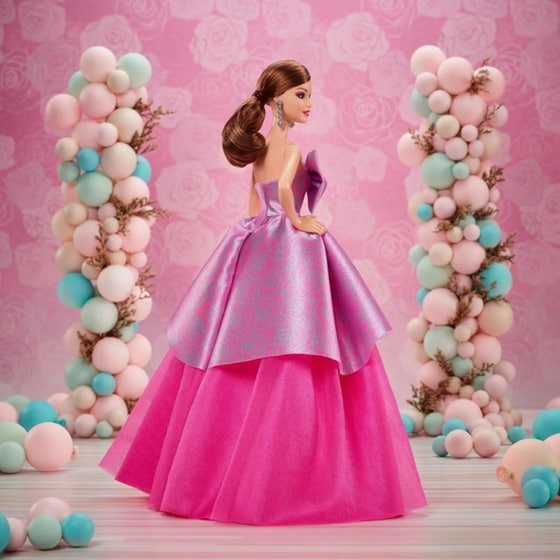 Συλλεκτική Κούκλα Mattel Barbie Birthday Wishes image 4