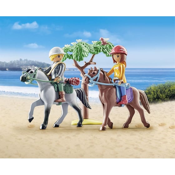 PLAYMOBIL® Horses of Waterfall Starter Pack Βόλτα στην παραλία με την Amelia και τον Ben (71470) image 4
