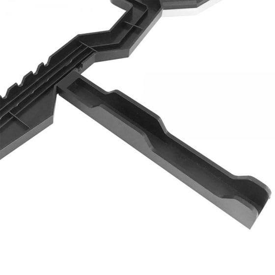 Βάση Laptop Cooler Esperanza Breva EGC107 17" με smartphone stand - Black image 3